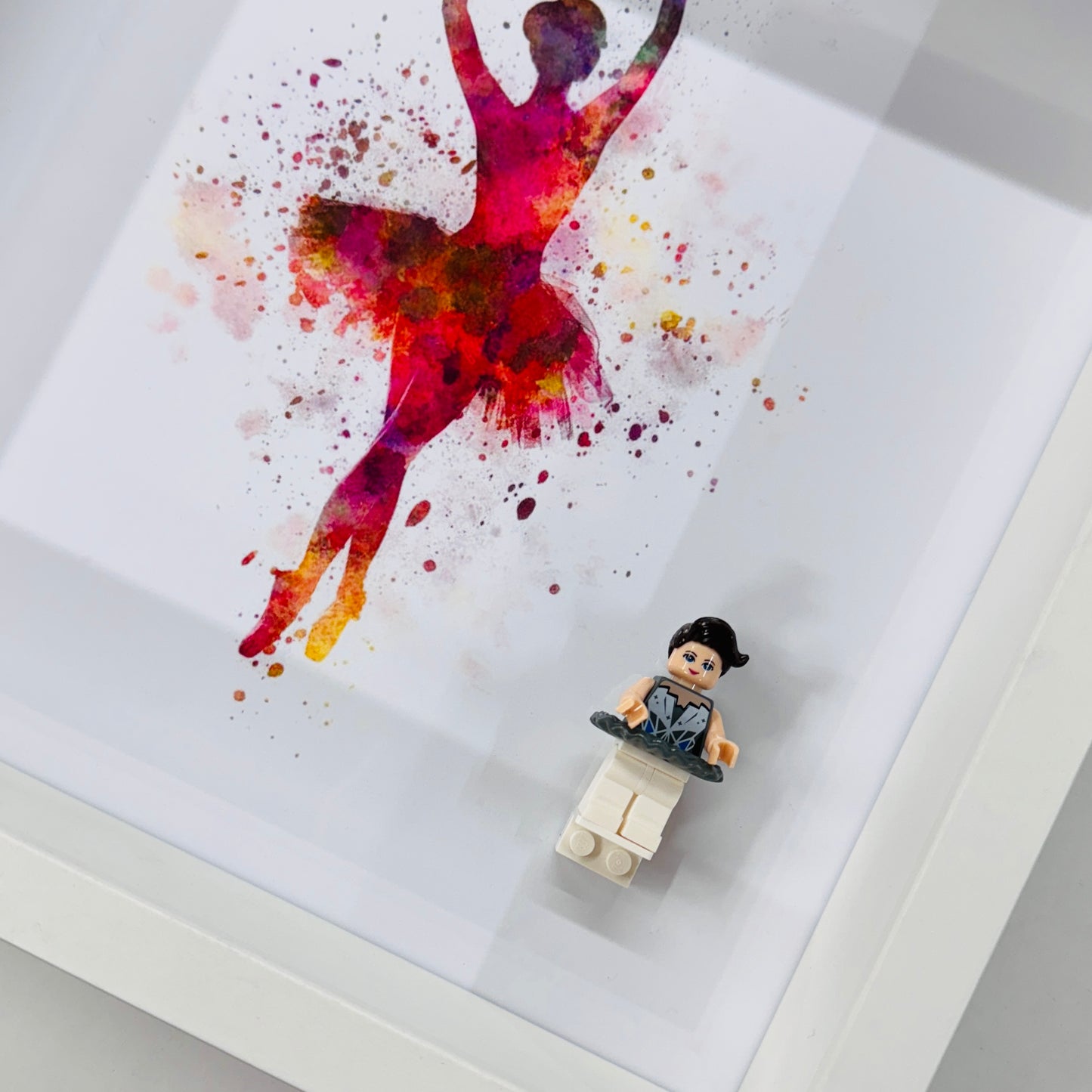 Ballerina/Dancer minifigure in a Frame