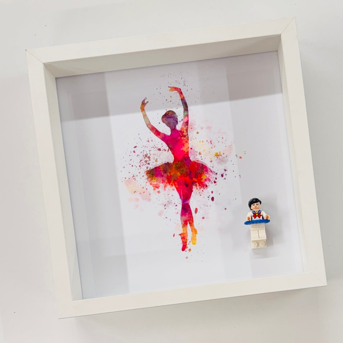 Ballerina/Dancer minifigure in a Frame