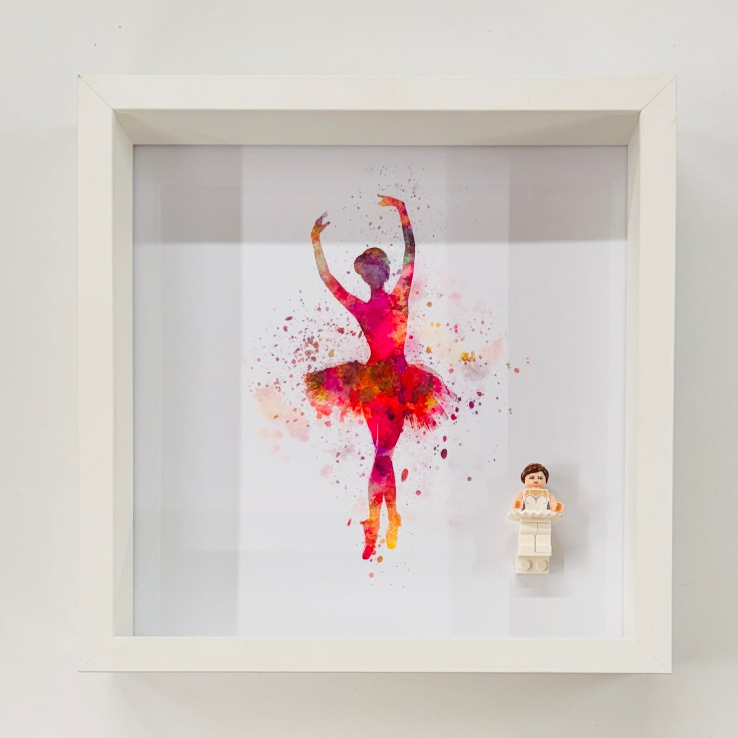 Ballerina/Dancer minifigure in a Frame