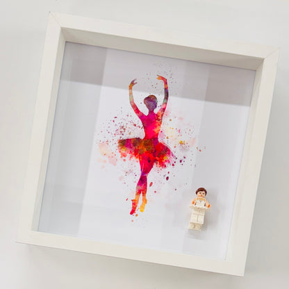 Ballerina/Dancer minifigure in a Frame