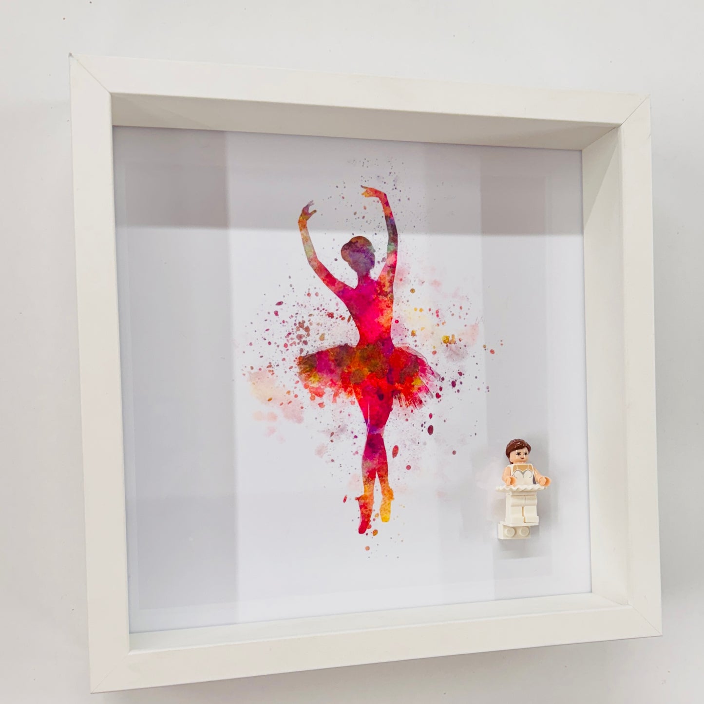 Ballerina/Dancer minifigure in a Frame