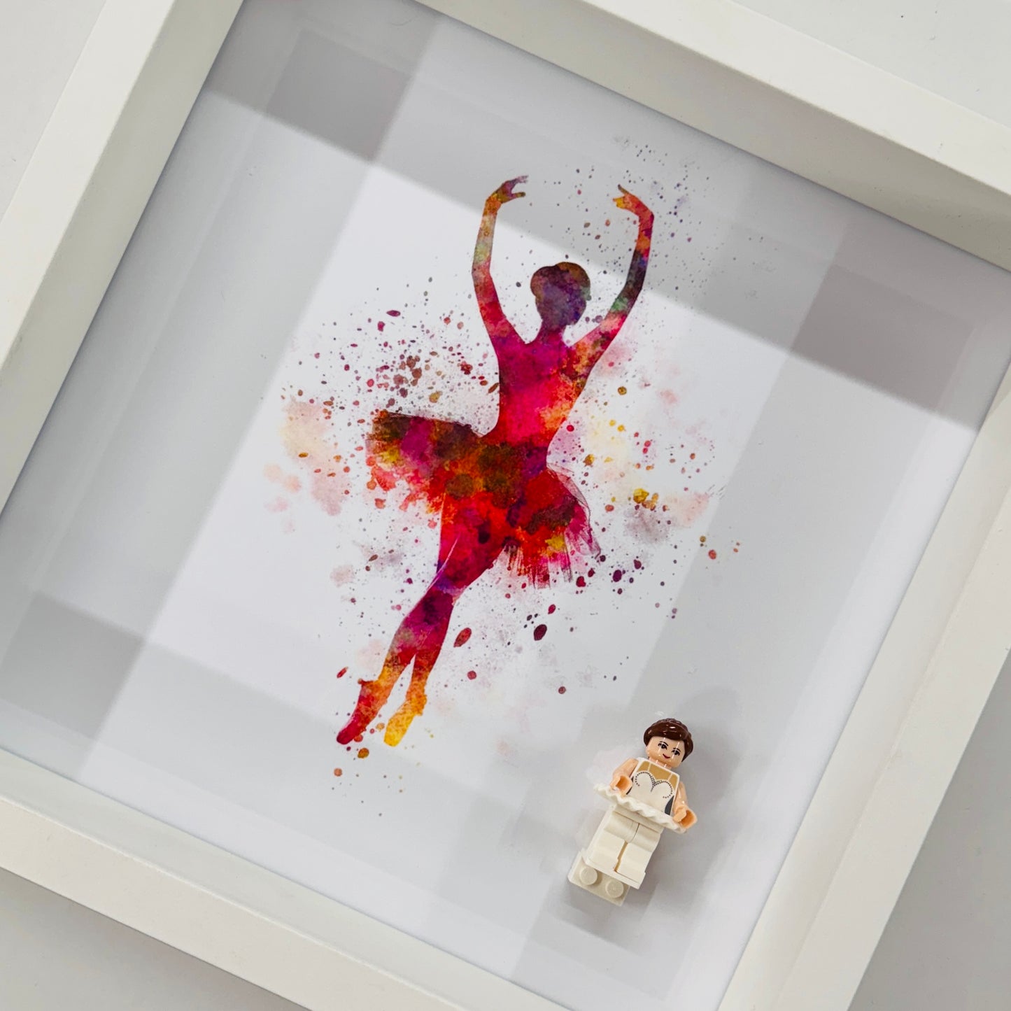 Ballerina/Dancer minifigure in a Frame