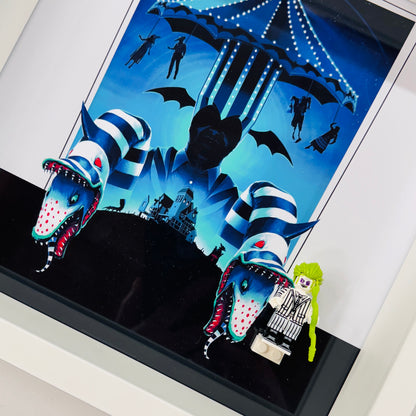 Beetlejuice Minifigure in a Frame