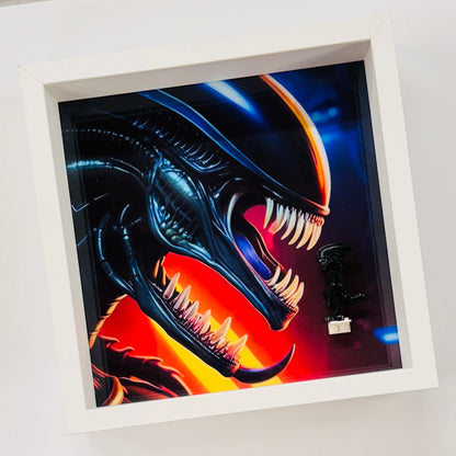 Alien Minifigure in a Frame