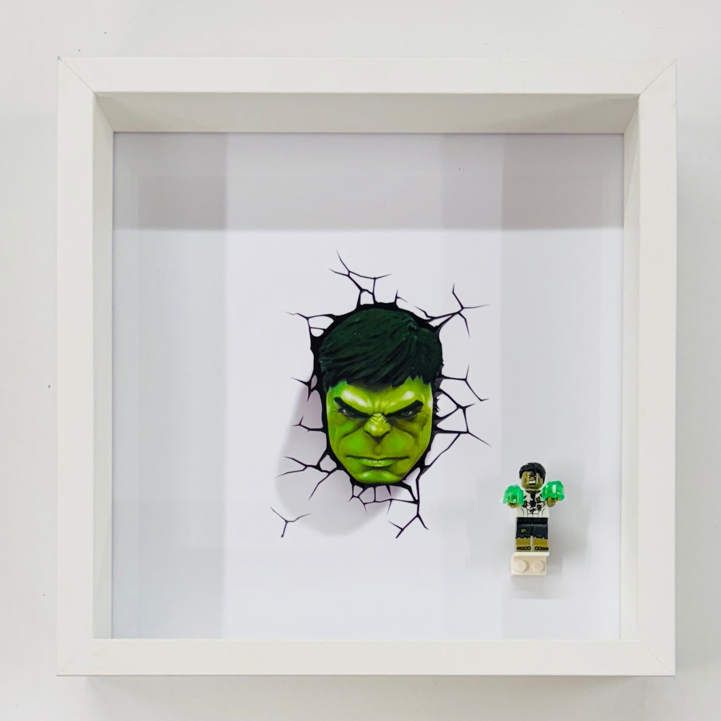 Hulk Minifigure in a Frame