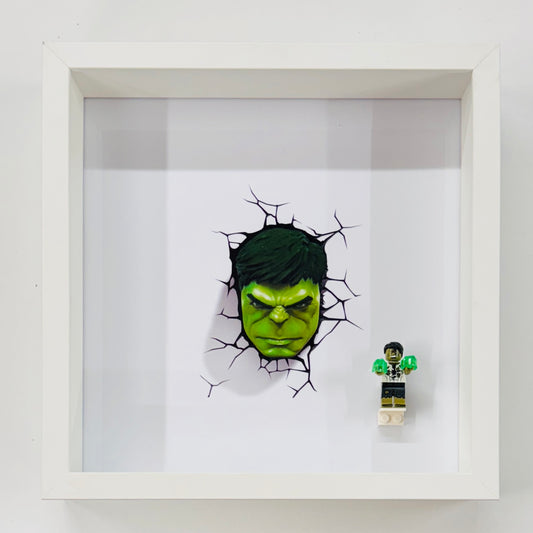 Hulk Minifigure in a Frame