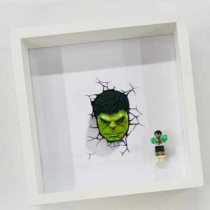 Hulk Minifigure in a Frame