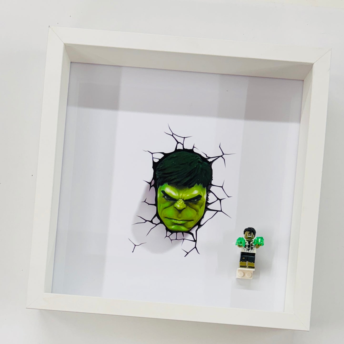 Hulk Minifigure in a Frame