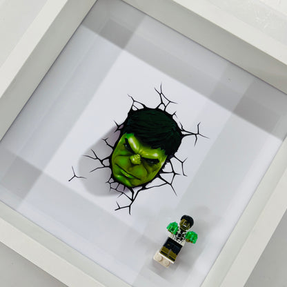 Hulk Minifigure in a Frame