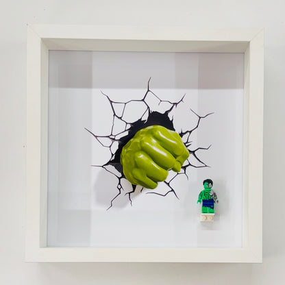 Hulk Minifigure in a Frame