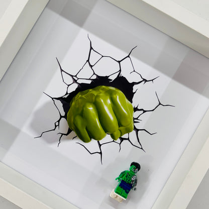 Hulk Minifigure in a Frame