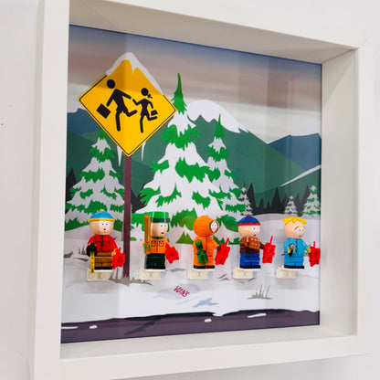 South Park Minifigures in a Frame