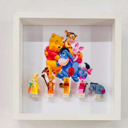 Winnie the Pooh Minifigures in a Frame