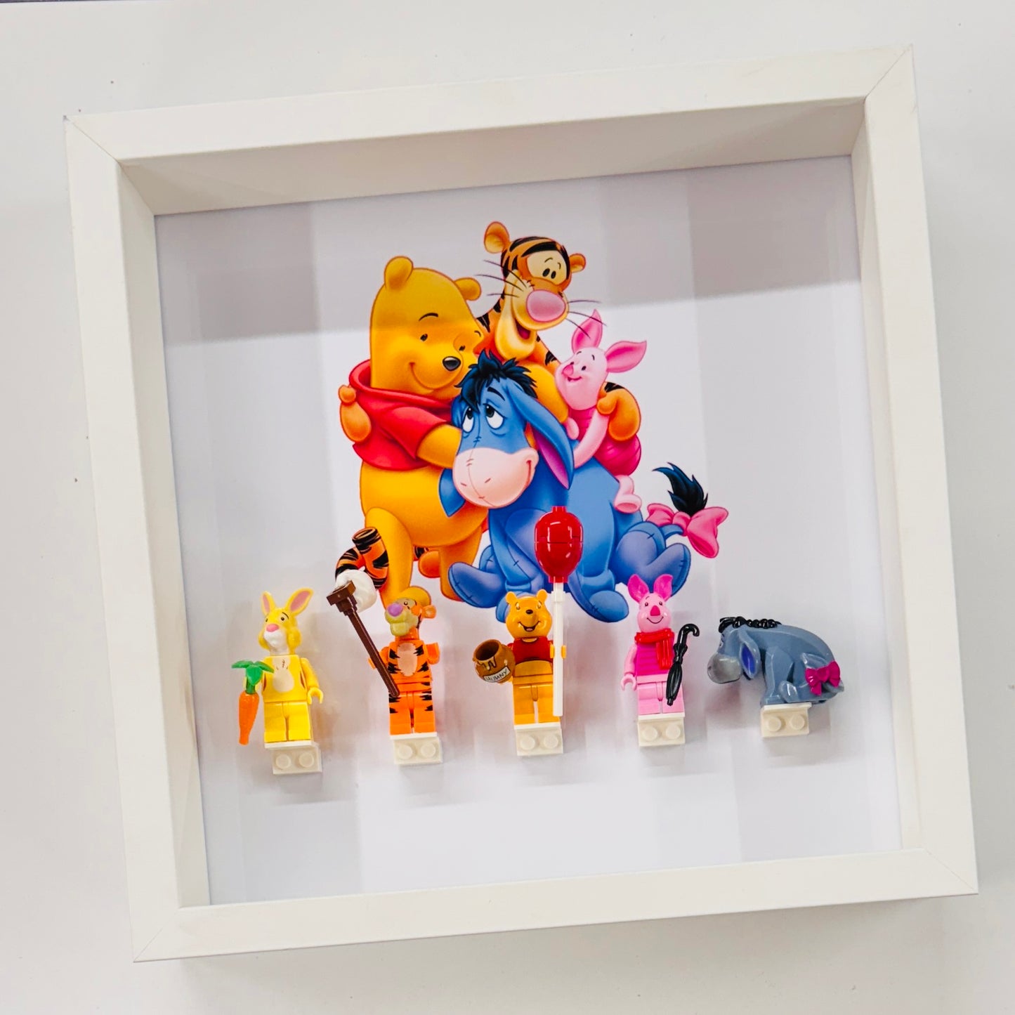 Winnie the Pooh Minifigures in a Frame