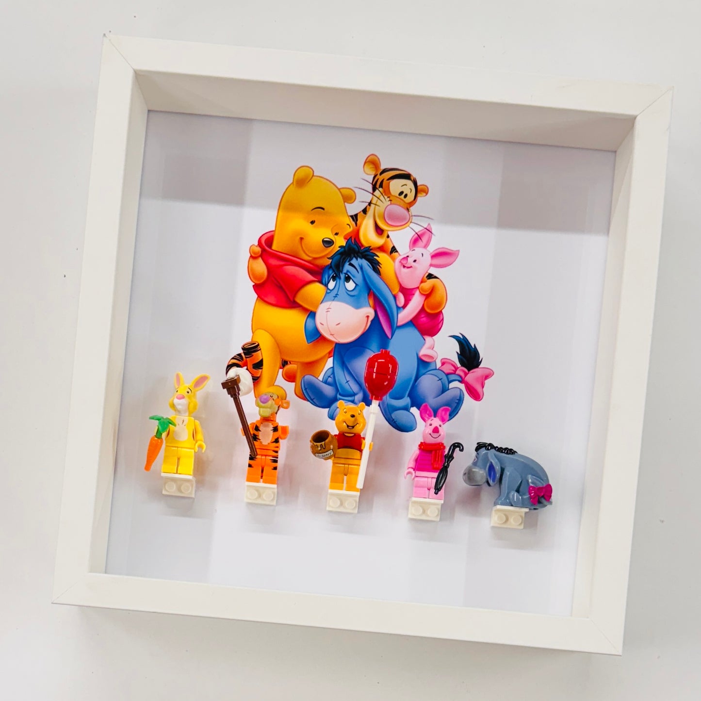 Winnie the Pooh Minifigures in a Frame