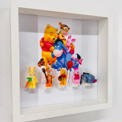 Winnie the Pooh Minifigures in a Frame