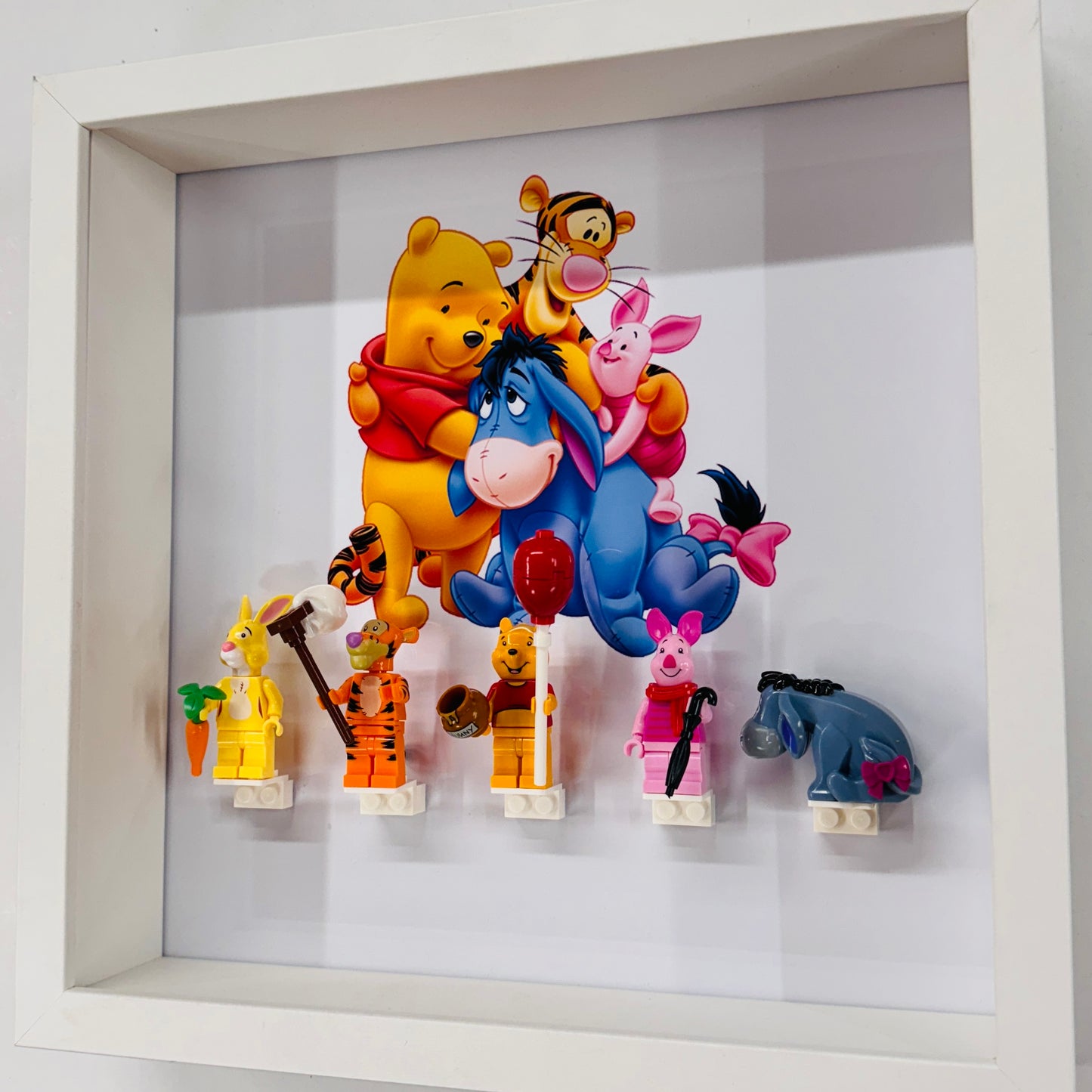 Winnie the Pooh Minifigures in a Frame