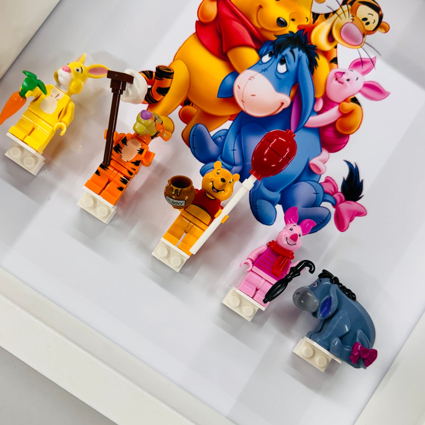 Winnie the Pooh Minifigures in a Frame