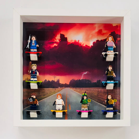 Stranger Things Minifigures in a Frame