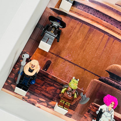 Bubba Fett Minifigures in a Frame