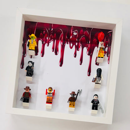 Horror Minifigures in a Frame