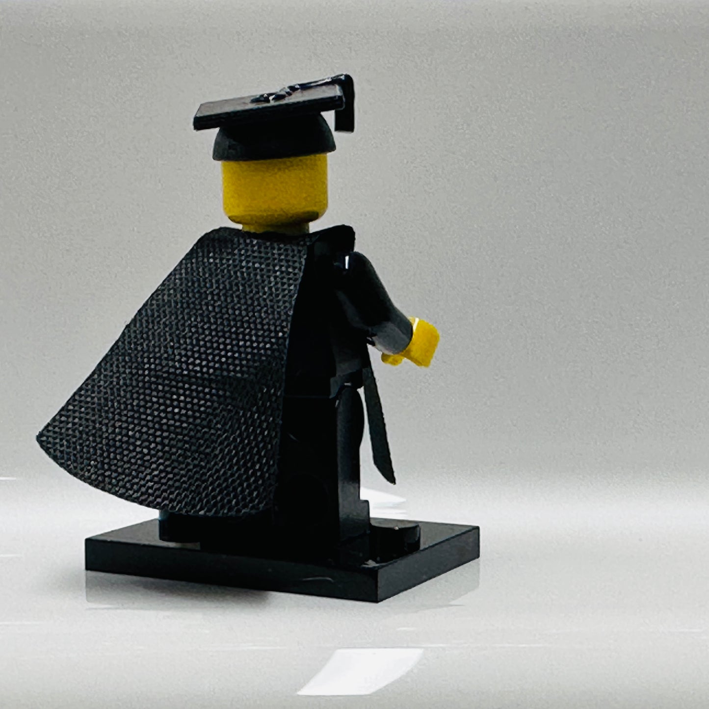 Custom Graduation Boy With Beard & Glasses Minifigure, Limited Stock