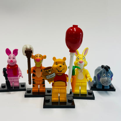 Custom Winnie The Pooh Set Of 5 Minifigures