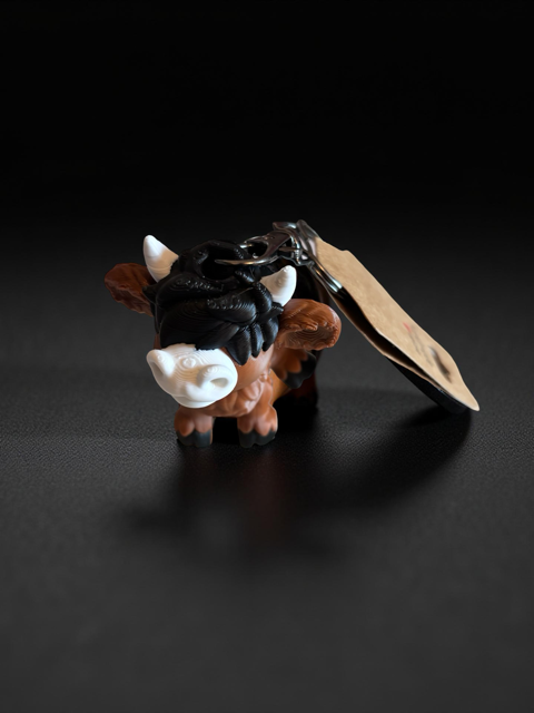 Fleximals Cute Flexi 3D Printed Animal Buddies- Keychains
