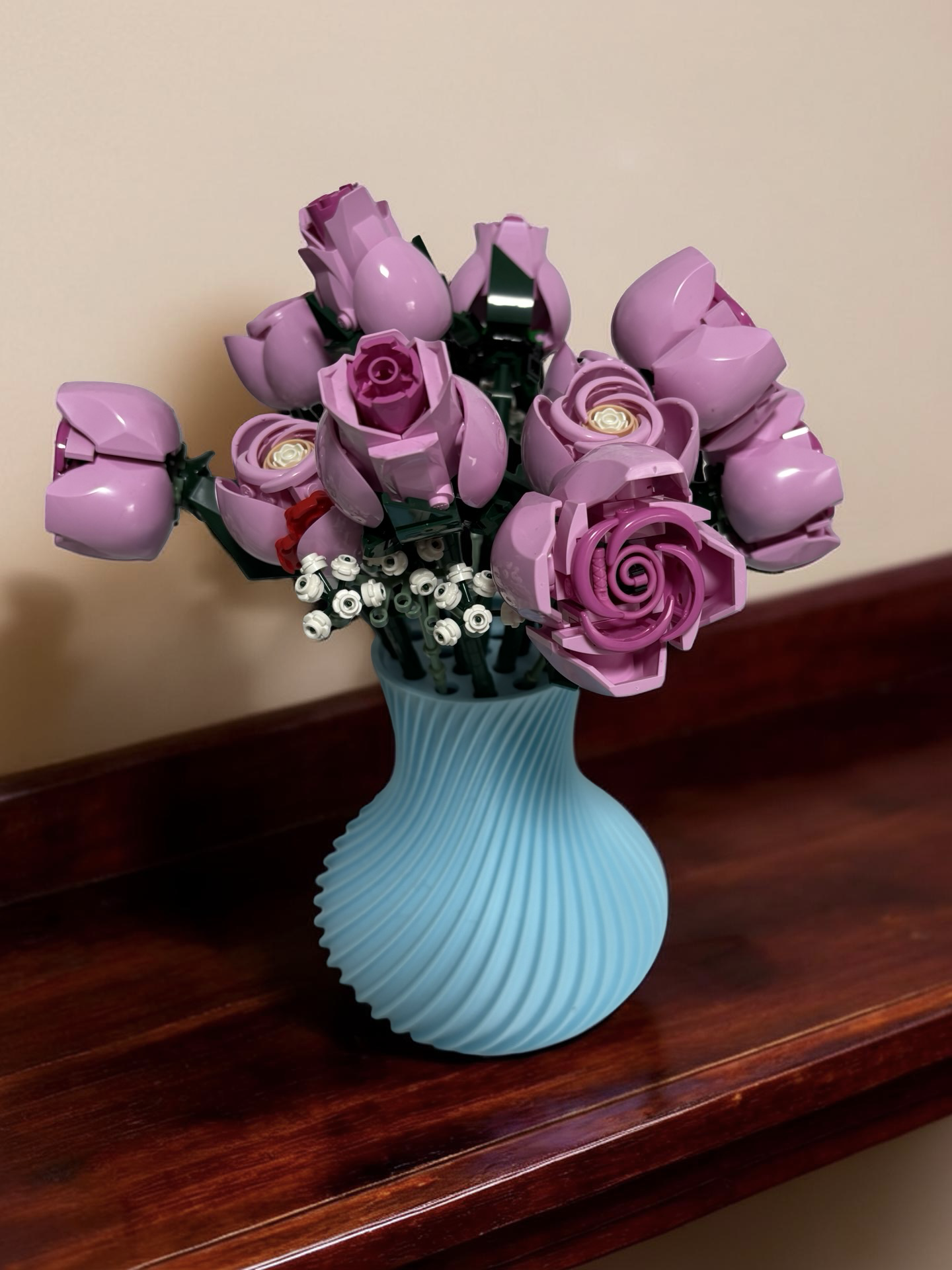 Display Vase For Lego Bouquet, Artificial Flowers or Roses 10342 Botanicals