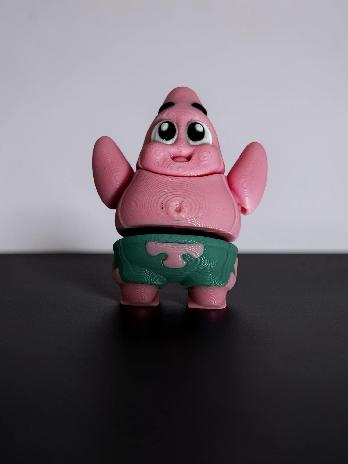 SpongeBob & Patrick Keychain / Fidget Toy Set – PLA – Cute Cartoon Design