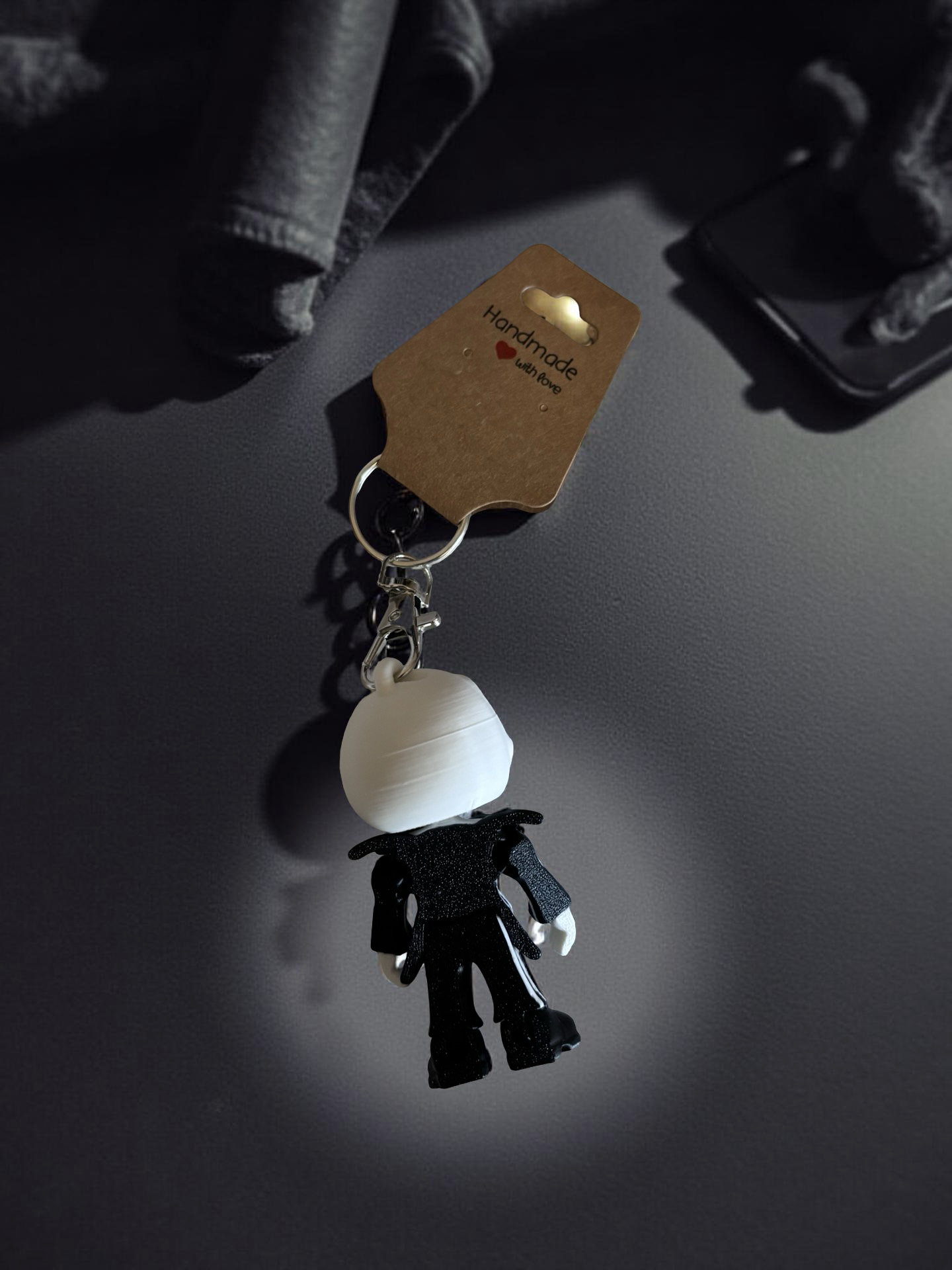 Horror Jack Skellington Keychain 7.5cm Nightmare Before Christmas