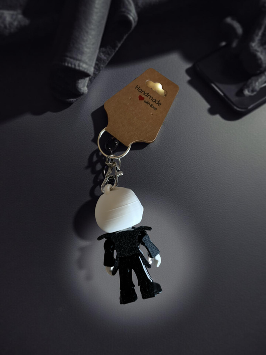 Horror Jack Skellington Keychain 7.5cm Nightmare Before Christmas