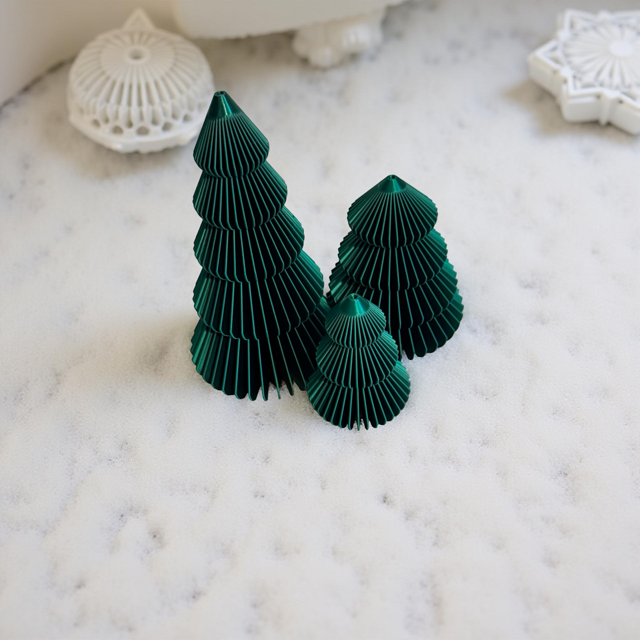 Trio of Christmas Trees