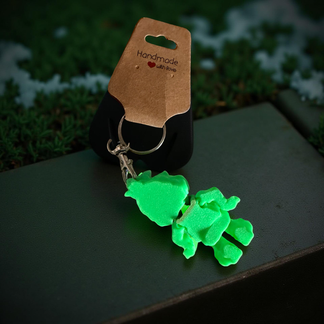 Grinch Keychain