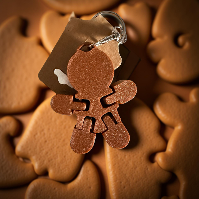Gingerbread Man Keychain