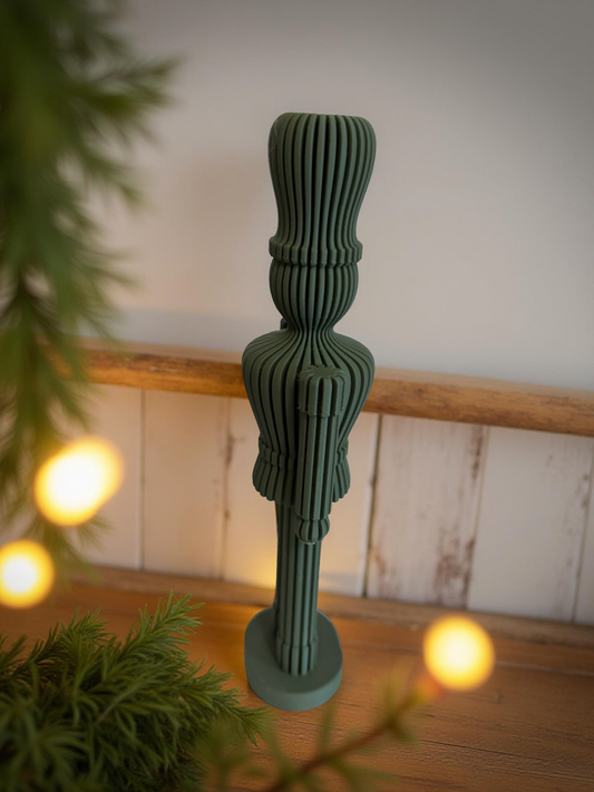 Green Nutcracker - Ribbed Design