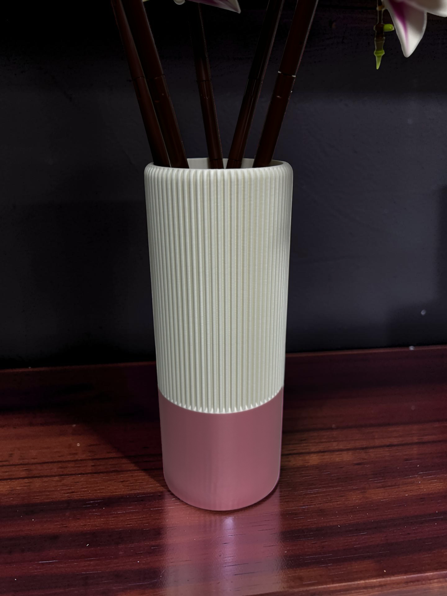Vase for LEGO Magnolia Branches 11502– 18cm Vase – Custom Colour Base