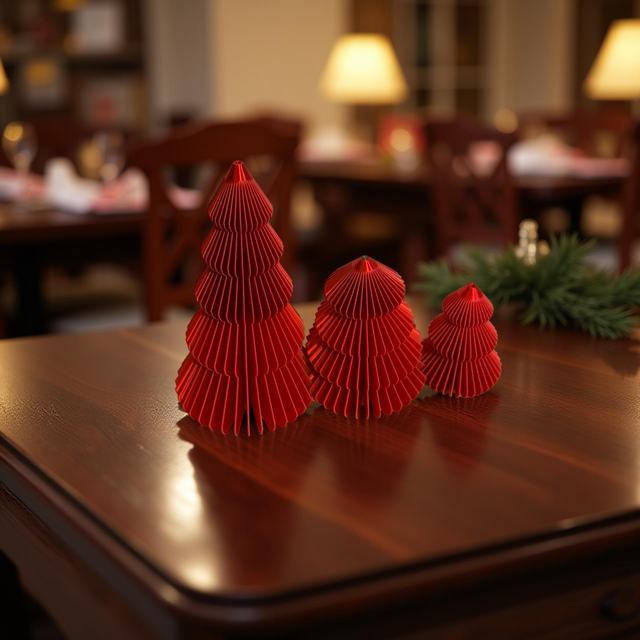 Trio of Christmas Trees