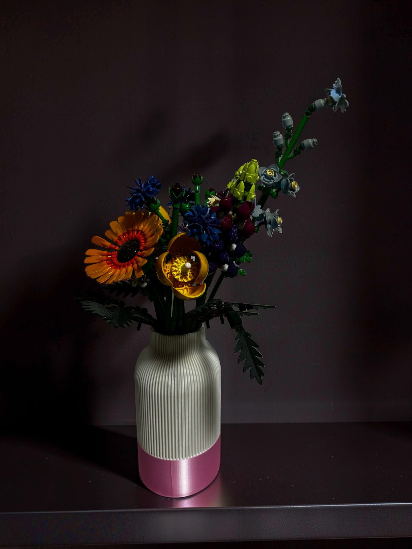 Vase Oval For Lego®Flowers Botanical Collections Bouquet & Roses 10280 10374