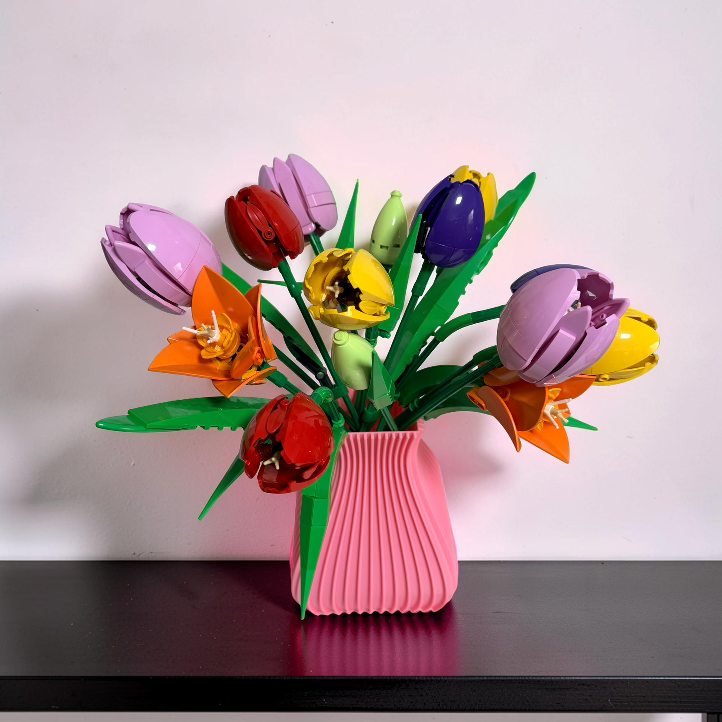Vase For Lego Flowers Bouquet, Roses 10280 10374 & All Botanicals Collections