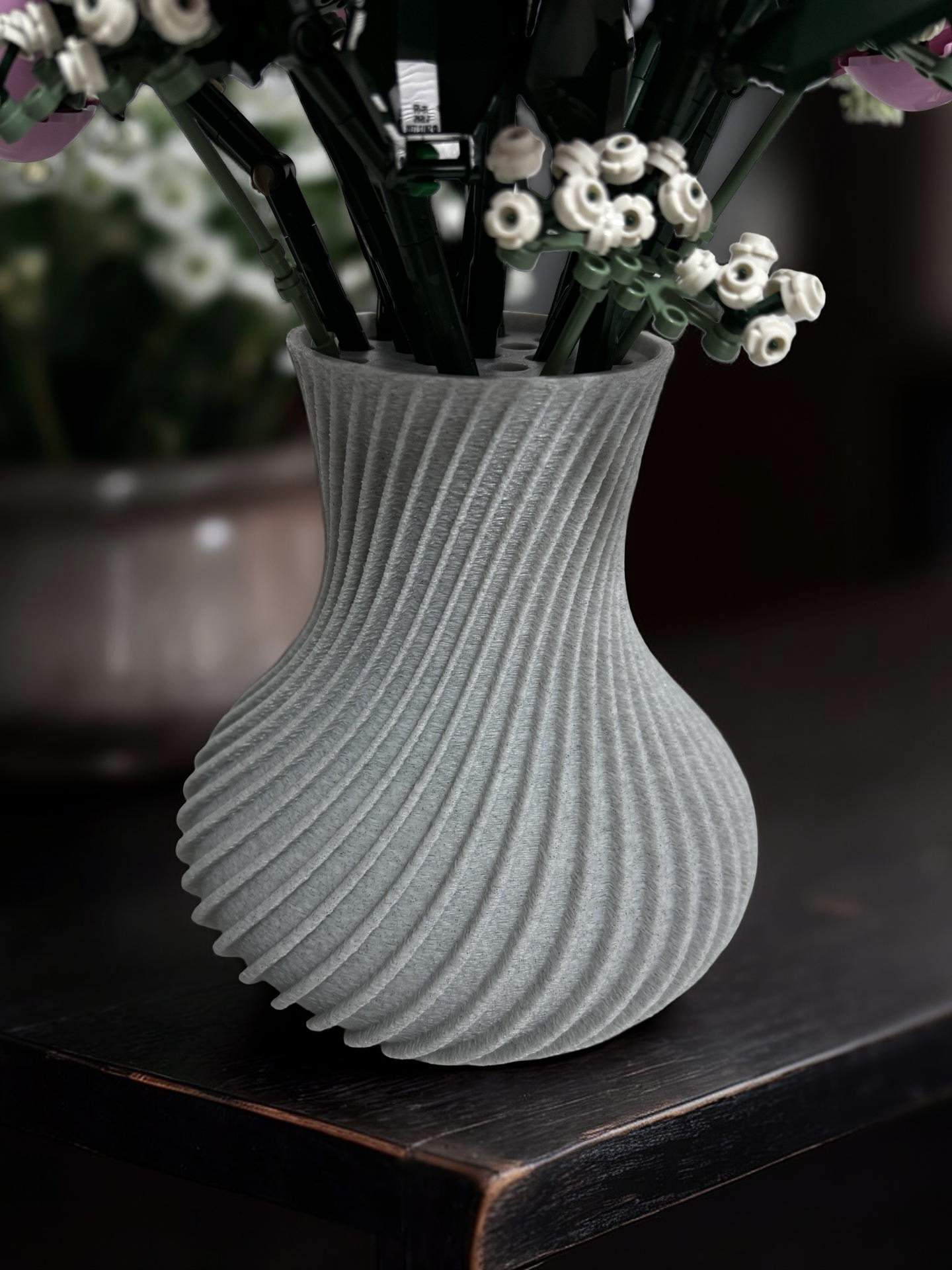 Display Vase For Lego Bouquet, Artificial Flowers or Roses 10342 Botanicals