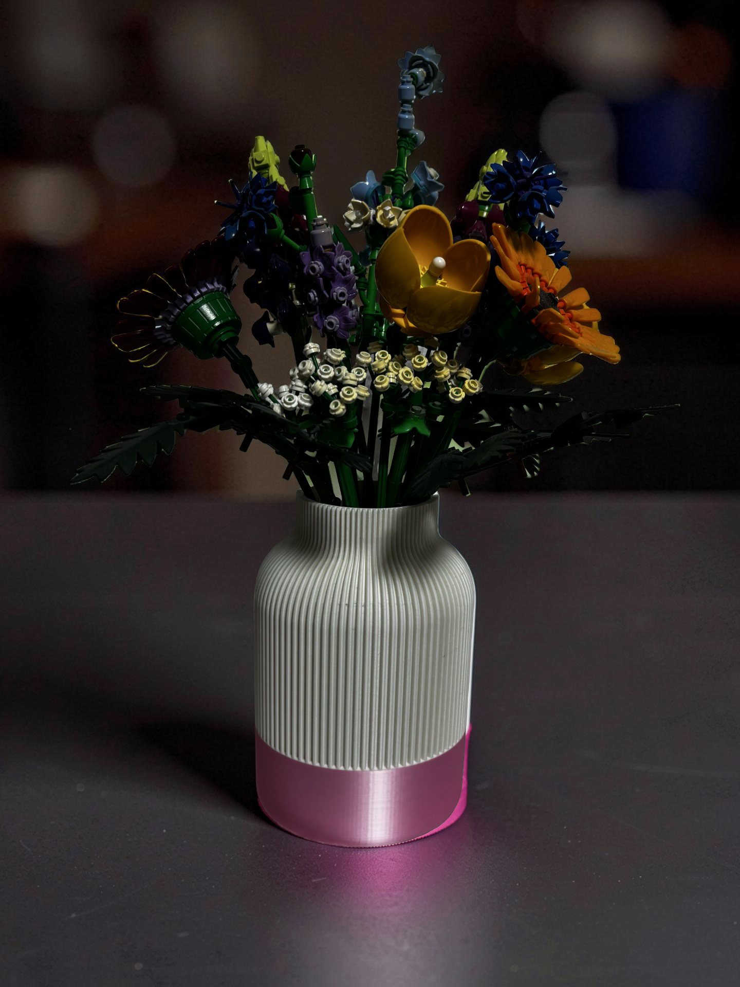 Vase Oval For Lego®Flowers Botanical Collections Bouquet & Roses 10280 10374