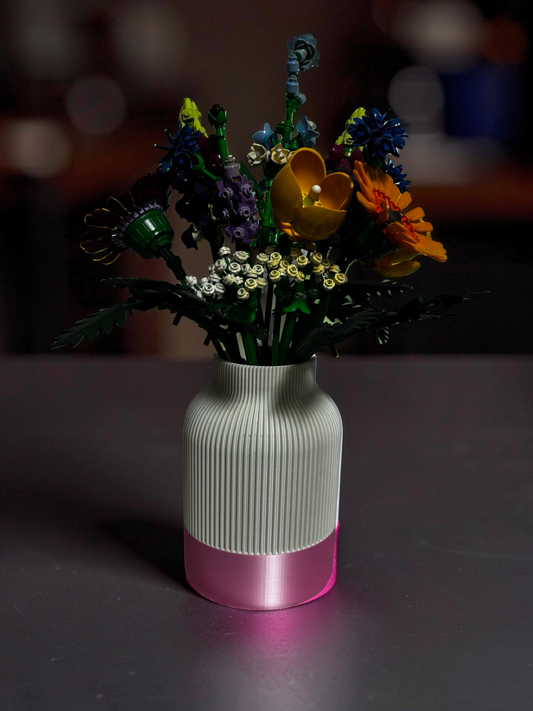 Vase Oval For Lego®Flowers Botanical Collections Bouquet & Roses 10280 10374