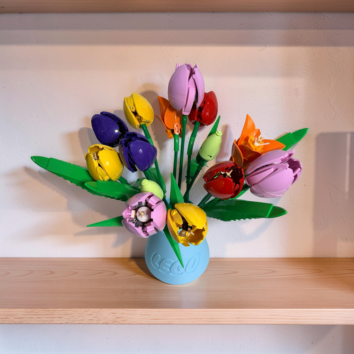 Lego Inspired Cone Vase – Perfect for LEGO® Botanicals Displays 10280