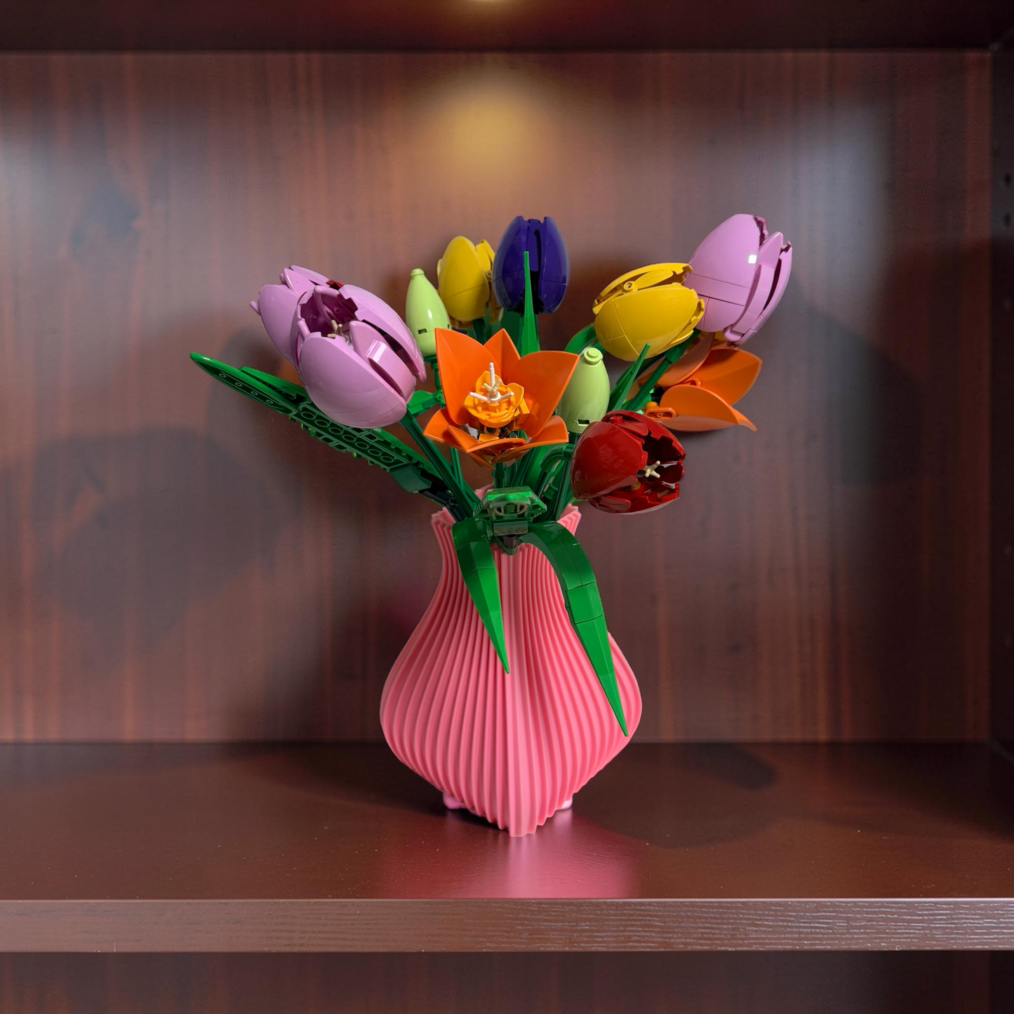 Vase For Lego Flowers Bouquet, Roses 10280 10374 & All Botanicals Collections