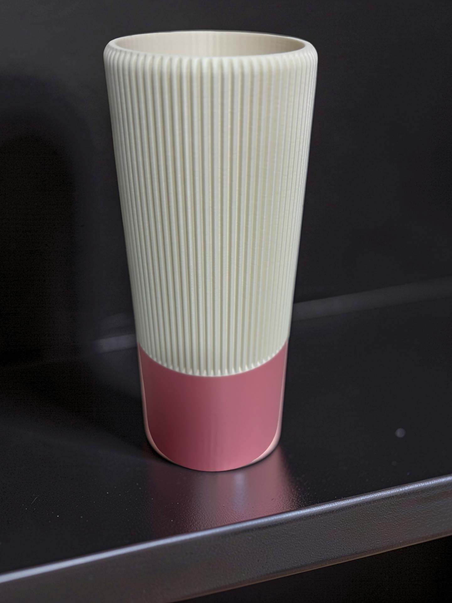 Vases For All LEGO Flowers Sets, Botanicals & Roses In A Modern Ribbed Design