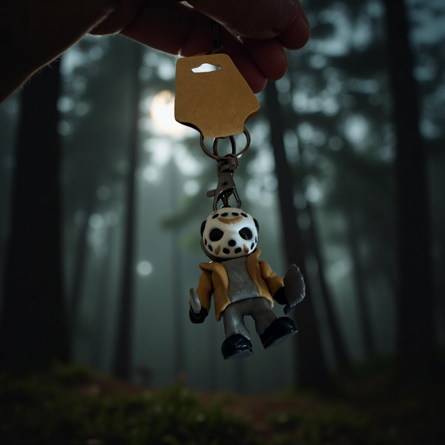 Jason Friday 13th Keychain