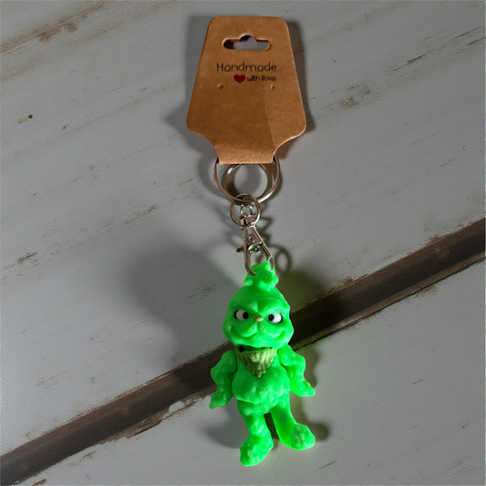 Grinch Keychain