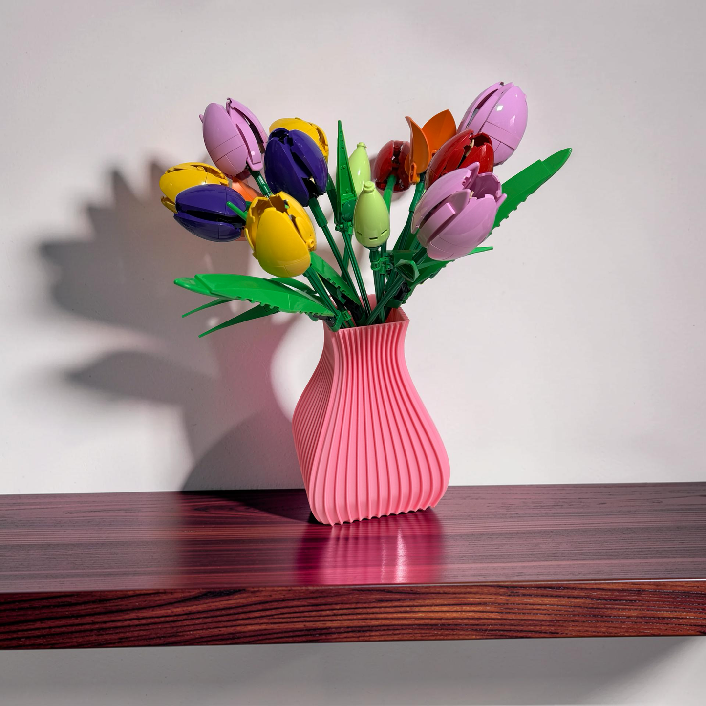 Vase For Lego Flowers Bouquet, Roses 10280 10374 & All Botanicals Collections