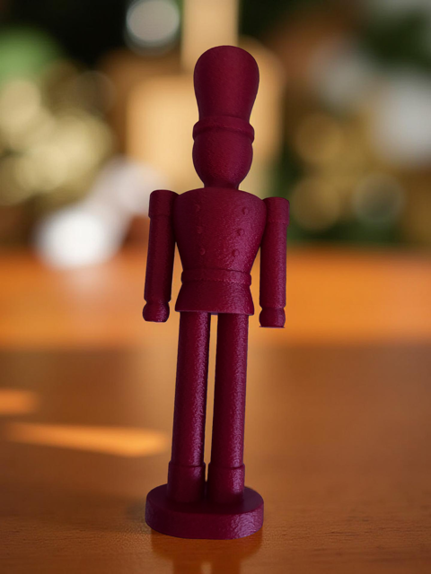 Red Nutcracker - Smooth Design